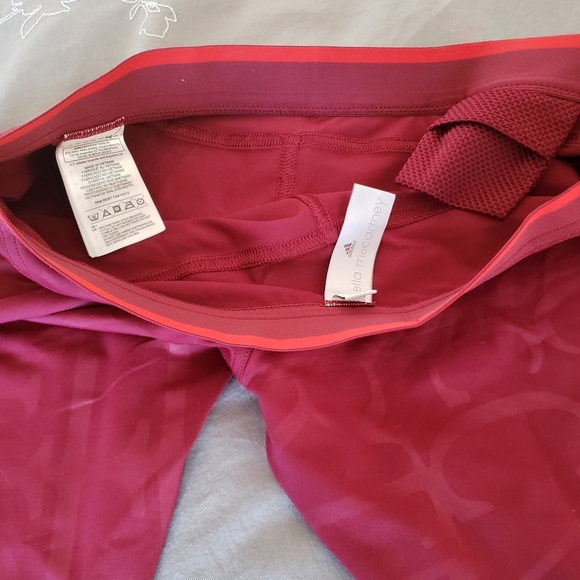 Adidas Stella McCartney Running performance tights capri size M - Picture 7 of 8